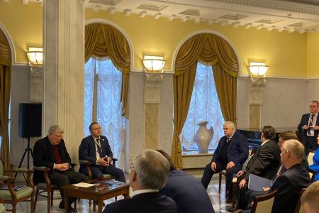 Казбек Тайсаев прибыл в Казахстан в качестве международного наблюдателя на президентские выборы
