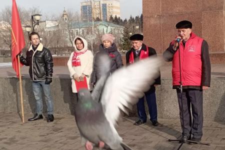 Коммунисты Забайкальского края встретили 105-ю годовщину Великого Октября