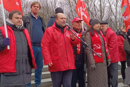 В Рязани прошли торжественные мероприятия в честь 105-й годовщины Великого Октября