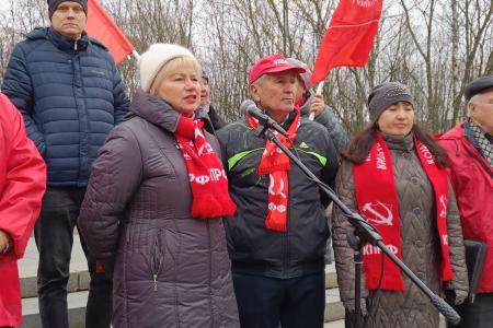 В Рязани прошли торжественные мероприятия в честь 105-й годовщины Великого Октября