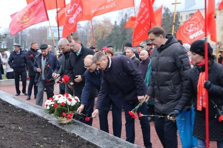 В Орле отпраздновали 105-ю годовщину Великой Октябрьской социалистической революции