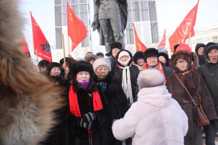 Борьба за самую справедливую и совестливую власть продолжается, а значит, и Революция не окончена. Якутяне не позволили замолчать Красный день календаря