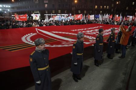 Стелу «Город трудовой доблести» открыли в Новосибирске