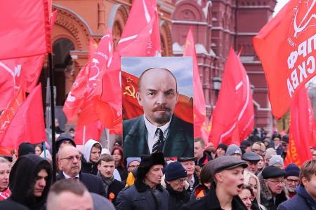 Состоялось возложение венков и цветов к Мавзолею В.И. Ленина