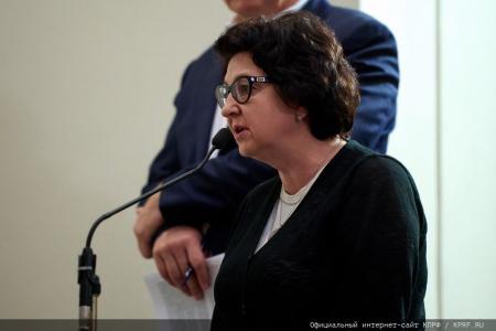 Репортаж о встрече депутатов КПРФ в Госдуме с Министром культуры Ольгой Любимовой