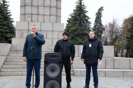 В Ульяновске прошел митинг в честь 105-летия Октябрьской революции