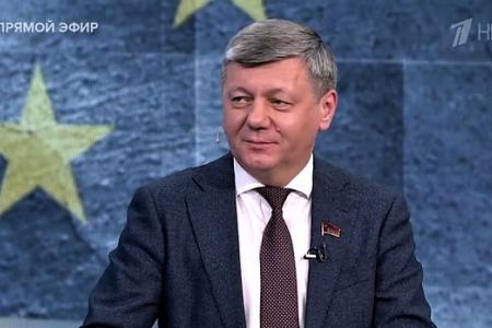 Д.Г. Новиков на Первом канале рассказал, почему Европа заклеймила Россию "государством-спонсором терроризма" и как с этим бороться