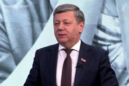 Дмитрий Новиков на Первом канале о лицемерной провокации Папы Римского и том, что солдаты России идут в бой за Пушкина и Шолохова, а не за Пелевина и Собчак