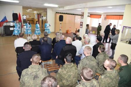 Заместитель Председателя Мособлдумы, второй секретарь МК КПРФ Константин Черемисов поздравил военнослужащих ВКС в г.о. Лотошино