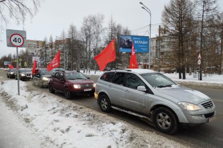 В Архангельской области проходят праздничные автопробеги в честь 100-летия СССР