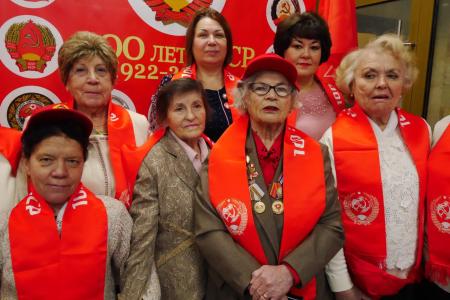 В Магадане отметили 100-летний юбилей СССР