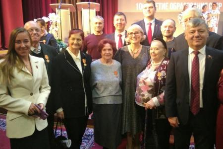 В Великом Новгороде состоялся торжественный концерт в честь 100-летия СССР