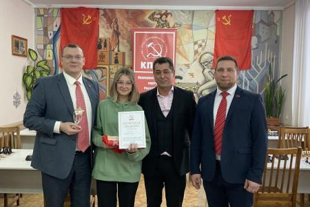 В Орловской области состоялся шахматный турнир КПРФ «Красная ладья»