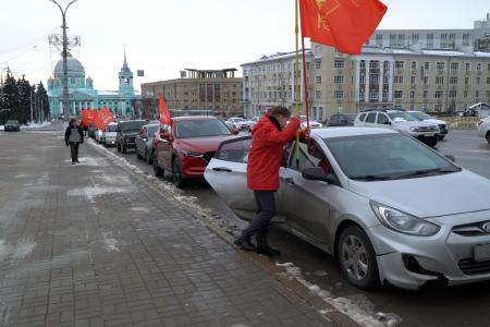 Курская область. Н.Н. Иванов принял участие в автопробеге в честь 100-летия со дня образования Союза Советских Социалистических Республик