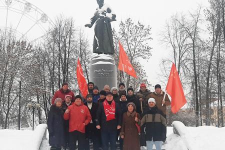 Коммунисты города Иваново провели автопробег в рамках акции «Моя Родина - СССР!»