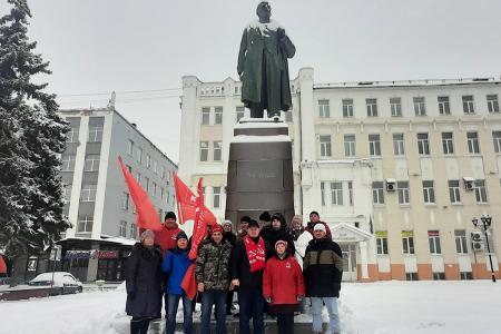 Коммунисты города Иваново провели автопробег в рамках акции «Моя Родина - СССР!»