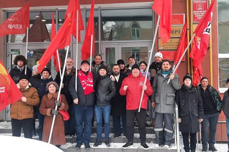 Коммунисты города Иваново провели автопробег в рамках акции «Моя Родина - СССР!»