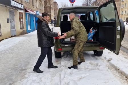 Гуманитарная помощь рязанскому бронепоезду