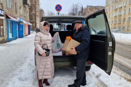 Гуманитарная помощь рязанскому бронепоезду