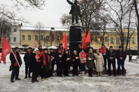 Калуга. Автопробег в честь 100-летия образования СССР