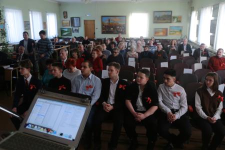 В Омке прошло торжественное собрание партийного актива области, посвященное 100-летию СССР