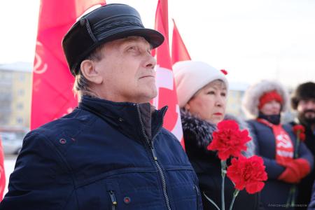 Красноярский край. КПРФ провела памятные мероприятия в честь 143-й годовщины со дня рождения И.В. Сталина