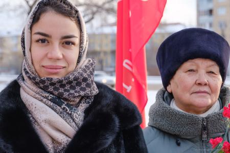 Красноярский край. КПРФ провела памятные мероприятия в честь 143-й годовщины со дня рождения И.В. Сталина