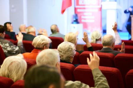 Репортаж о пленуме нижегородских коммунистов