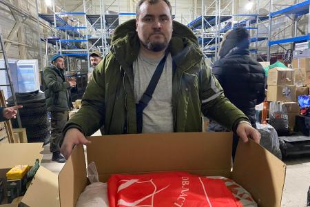 Гуманитарная помощь КПРФ мобилизованным от Тюменской области