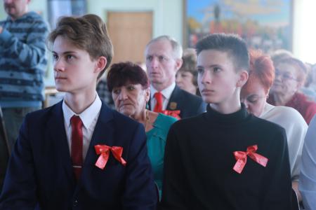 В Омке прошло торжественное собрание партийного актива области, посвященное 100-летию СССР