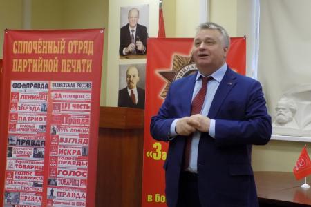 Сергей Гаврилов поздравил с 30-летием  общественно-политическую газету «За возрождение»