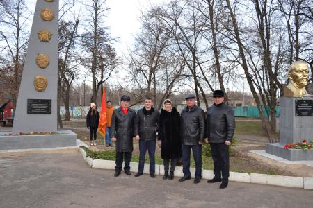 Луганская область. В Старобельске восстановлен памятник В.И. Ленину