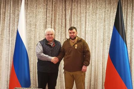Казбек Тайсаев и Александр Ющенко приняли участие в Учредительной Конференции КПРФ в ДНР