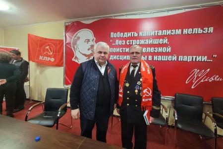 Казбек Тайсаев и Александр Ющенко приняли участие в Учредительной Конференции КПРФ в ДНР