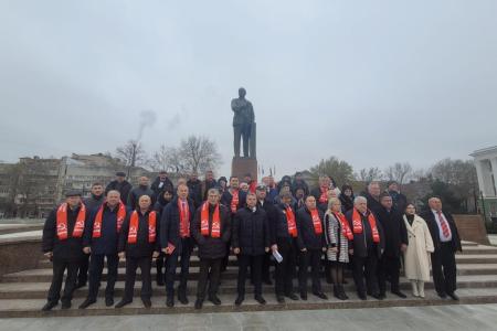 Казбек Тайсаев, Александр Ющенко, Алексей Куринный, Гибатдинов Айрат приняли участие в Учредительной Конференции херсонского регионального (областного) отделения КПРФ