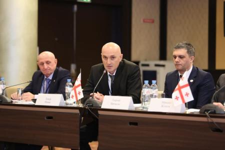 Леонид Калашников, Казбек Тайсаев и Владимир Исаков приняли участие в Российско-Грузинском форуме