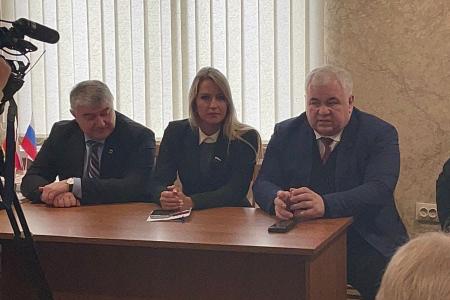 Казбек Тайсаев совместно с делегацией от Государственной Думы РФ прибыл в Южную Осетию