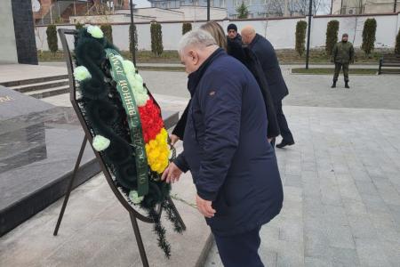 Казбек Тайсаев совместно с делегацией от Государственной Думы РФ прибыл в Южную Осетию