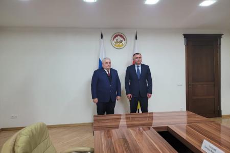 Казбек Тайсаев совместно с делегацией от Государственной Думы РФ прибыл в Южную Осетию