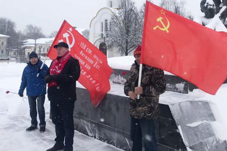 Коммунисты города Иваново провели автопробег в рамках акции «Моя Родина - СССР!»