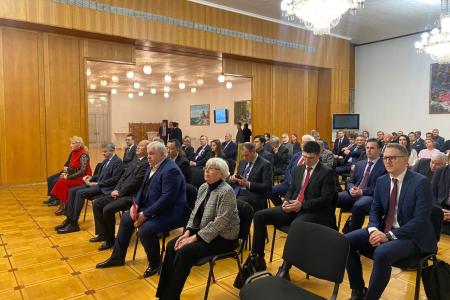 Казбек Тайсаев, Сергей Казанков, Мария Прусакова, Игорь Макаров посетили посольство КНДР
