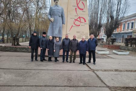 Казбек Тайсаев, Сергей Левченко, Ольга Ефимова совместно с делегацией от Государственной Думы прибыли в Луганскую Народную Республику