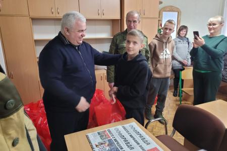 Рабочая поездка делегации КПРФ во главе с Казбеком Тайсаевым, Сергеем Левченко, Ольгой Ефимовой в ДНР