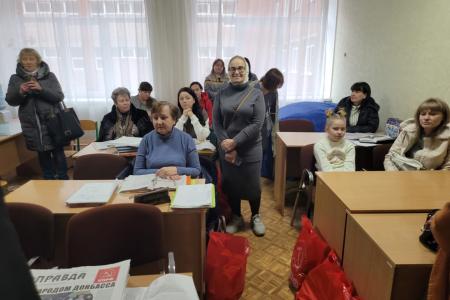 Рабочая поездка делегации КПРФ во главе с Казбеком Тайсаевым, Сергеем Левченко, Ольгой Ефимовой в ДНР