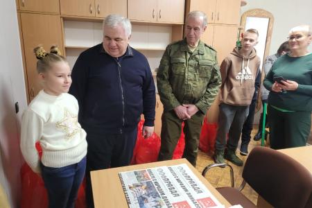Рабочая поездка делегации КПРФ во главе с Казбеком Тайсаевым, Сергеем Левченко, Ольгой Ефимовой в ДНР
