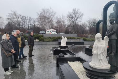 Рабочая поездка делегации КПРФ во главе с Казбеком Тайсаевым, Сергеем Левченко, Ольгой Ефимовой в ДНР
