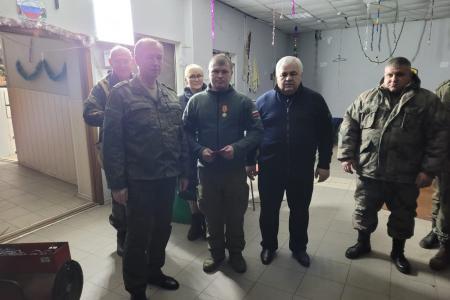 Рабочая поездка делегации КПРФ во главе с Казбеком Тайсаевым, Сергеем Левченко, Ольгой Ефимовой в ДНР