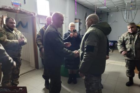 Рабочая поездка делегации КПРФ во главе с Казбеком Тайсаевым, Сергеем Левченко, Ольгой Ефимовой в ДНР