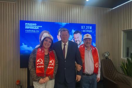 В.И. Кашин выступил на радио «Комсомольская правда» в программе «Партийная среда»