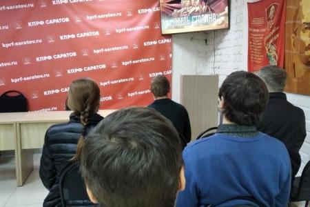Саратовские коммунисты отметили День рождения И.В. Сталина